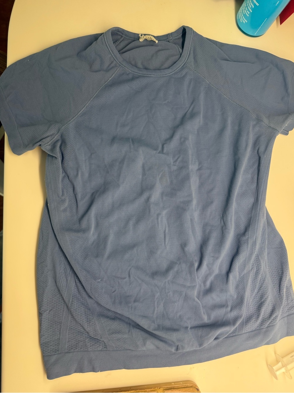 Athleta Sky Blue Short-Sleeve Performance Tee